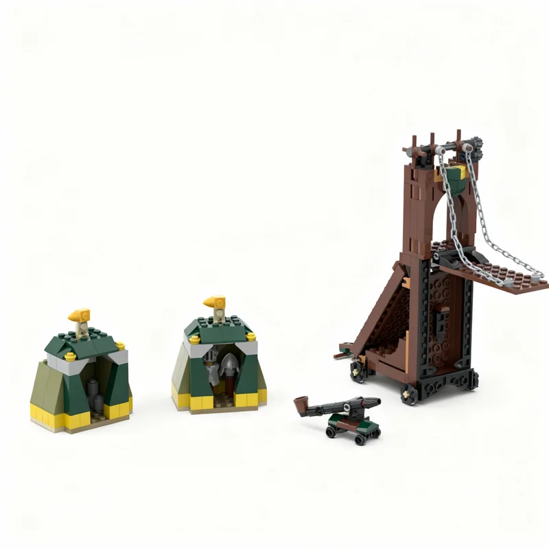 NEW 301PCS MOC Medieval Castle Siege Encampment Green Dragons 2X Model Building Blocks DIY Assembly Building Blocks Display Gift
NEW 301PCS MOC Medieval Castle Siege Encampment Green Dragons 2X Model Building Blocks DIY Assembly Building Blocks Display Gift