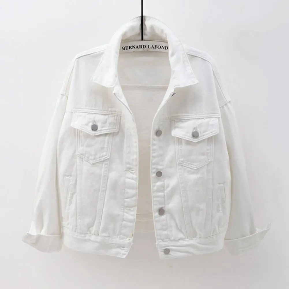 1Pc Loose Women Coat Single-breasted Flap Pockets Buttons Women Clothes Oversized Turn-down Collar Lady Jacket for Daily Wear
1Pc Loose Women Coat Single-breasted Flap Pockets Buttons Women Clothes Oversized Turn-down Collar Lady Jacket for Daily Wear
