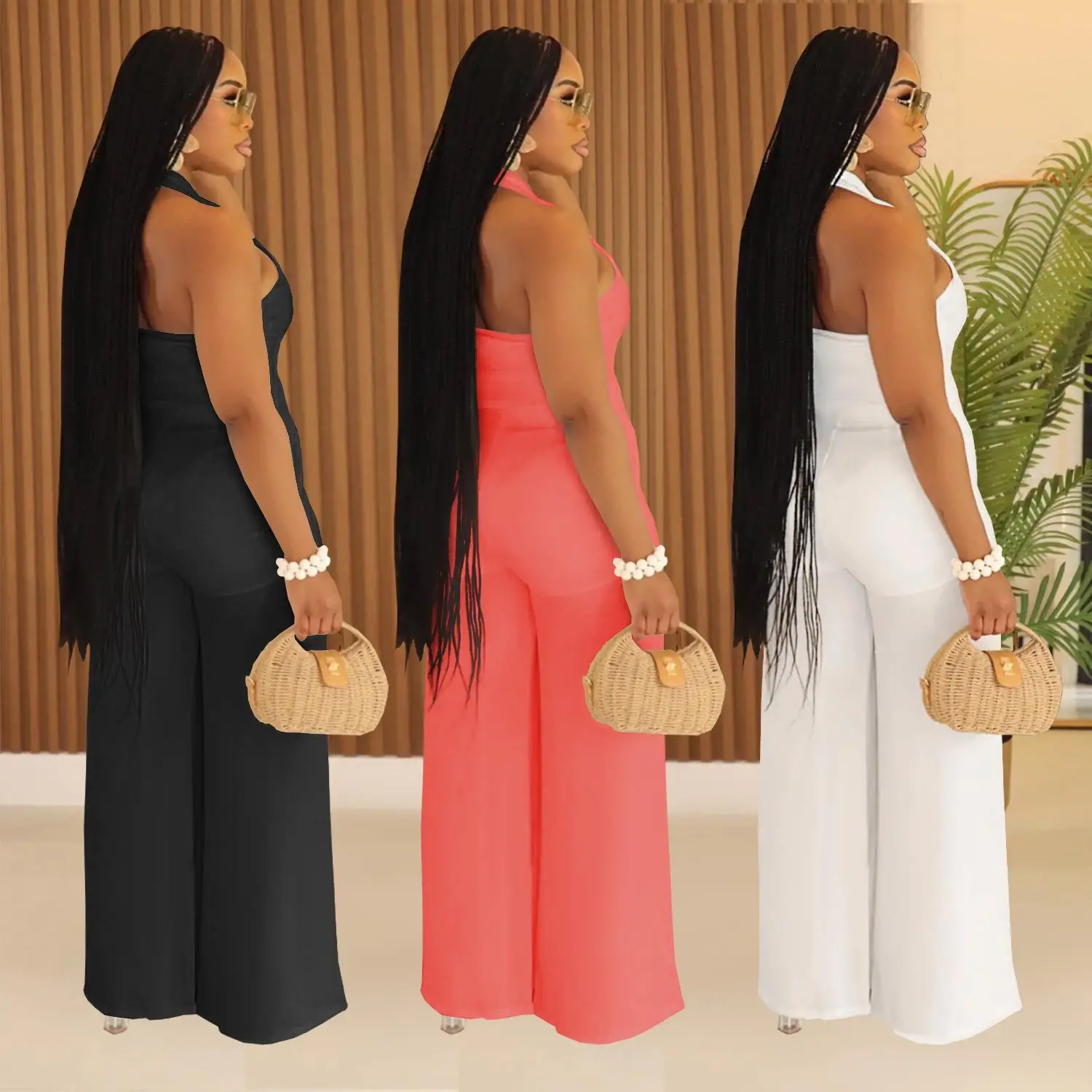 Faionable Color V-Ne Bal Комбинезон Повседневная летняя женская одежда Трансграничные длинные брюки Sle Student orm
Faionable Color V-Ne Bal Комбинезон Повседневная летняя женская одежда Трансграничные длинные брюки Sle Student orm