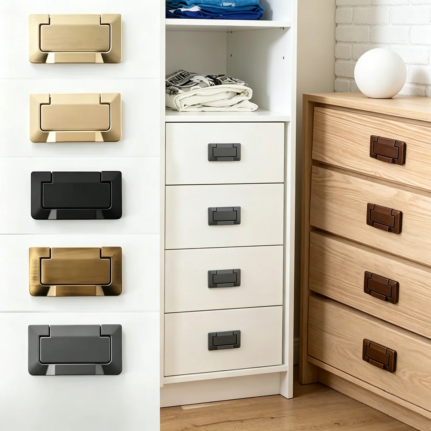 Modern Zinc Alloy Hidden Cabinet Handles No Drill Minimalist Flat Concealed Pulls for Wardrobes Drawers Kitchen
Modern Zinc Alloy Hidden Cabinet Handles No Drill Minimalist Flat Concealed Pulls for Wardrobes Drawers Kitchen