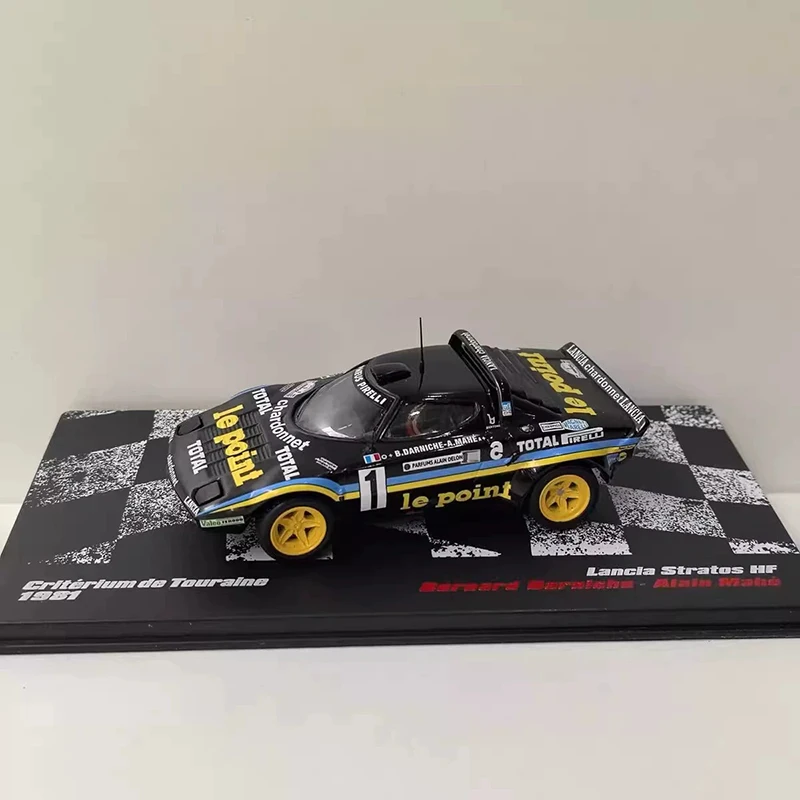 DEA масштаб 1/43 LANCIA STRATOS HF # 1 1981, имитация модели автомобиля из сплава, статическая коллекция, украшенные праздничными игрушками, сувенирный подарок
DEA масштаб 1/43 LANCIA STRATOS HF # 1 1981, имитация модели автомобиля из сплава, статическая коллекция, украшенные праздничными игрушками, сувенирный подарок
