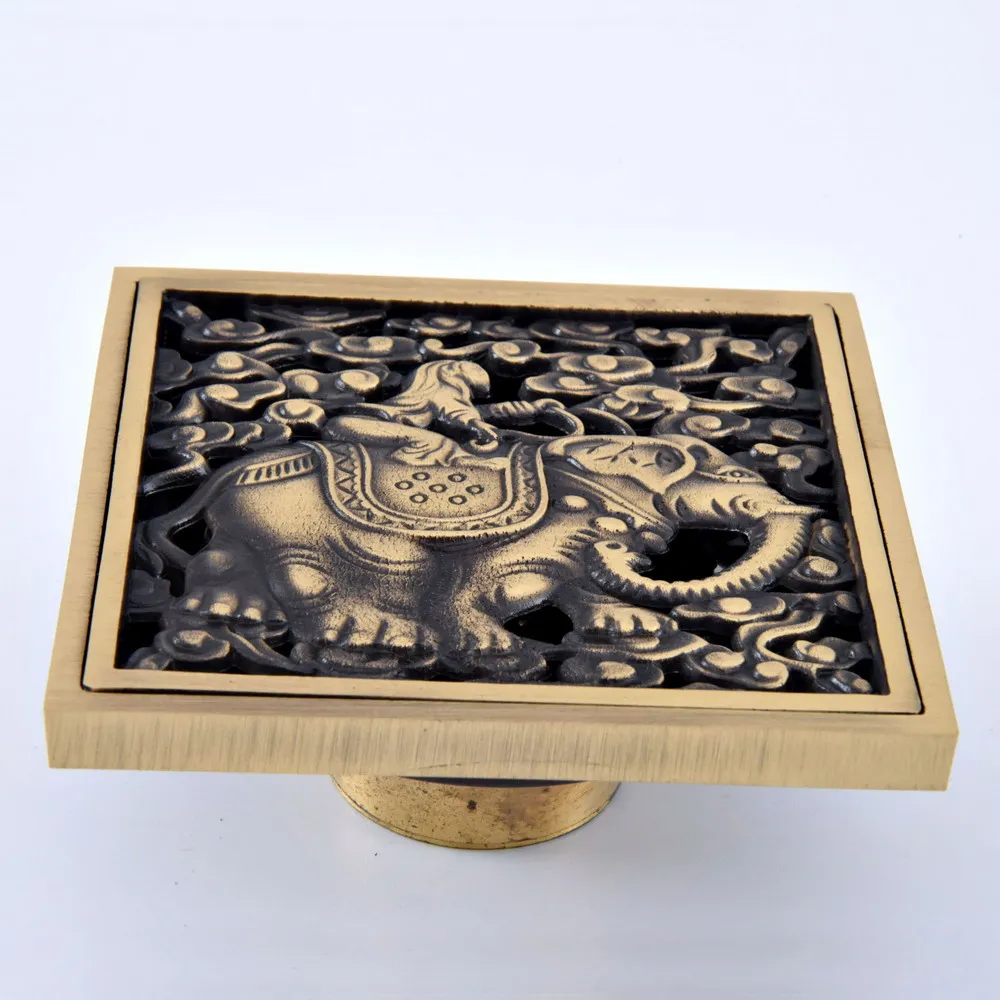 Vintage Retro Antique Brass Toilet Square Insert Tile Shower Floor Drain 10*10cm Anti-odor Water Drain Filter 2hr077
Vintage Retro Antique Brass Toilet Square Insert Tile Shower Floor Drain 10*10cm Anti-odor Water Drain Filter 2hr077