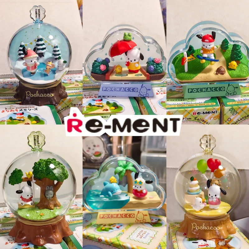Genuine Re-Ment Sanrio Pochacco Terrarium Collection Bottle Scene Blind Box Miniature Desktop Kawaii Anime Ornament Gift Toy
Genuine Re-Ment Sanrio Pochacco Terrarium Collection Bottle Scene Blind Box Miniature Desktop Kawaii Anime Ornament Gift Toy
