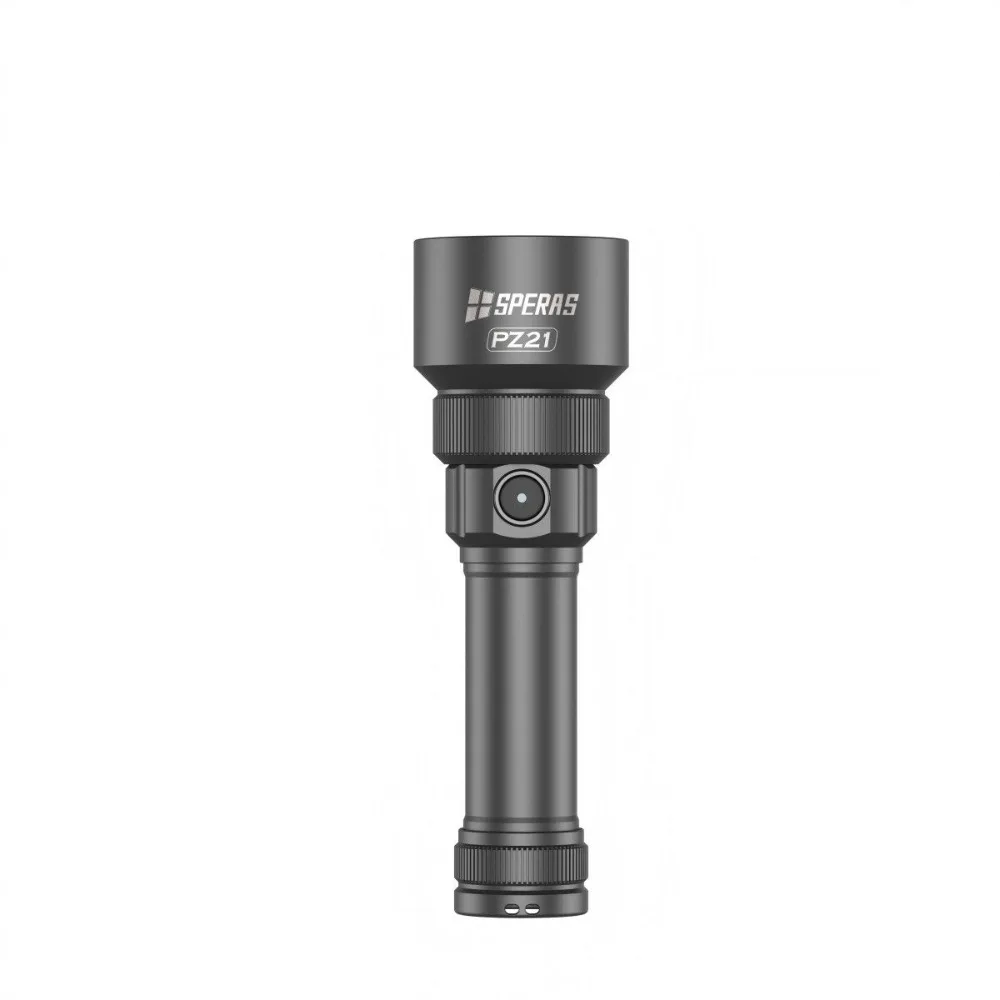 Speras PZ21 Zoomable EDC Tactical Hunting Outdoor Flashlight
Speras PZ21 Zoomable EDC Tactical Hunting Outdoor Flashlight