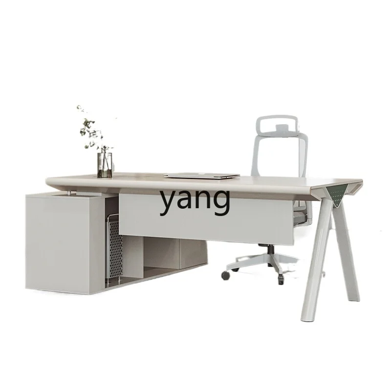 LMM simple modern office minimalist general manager office desk and chair combination
LMM simple modern office minimalist general manager office desk and chair combination