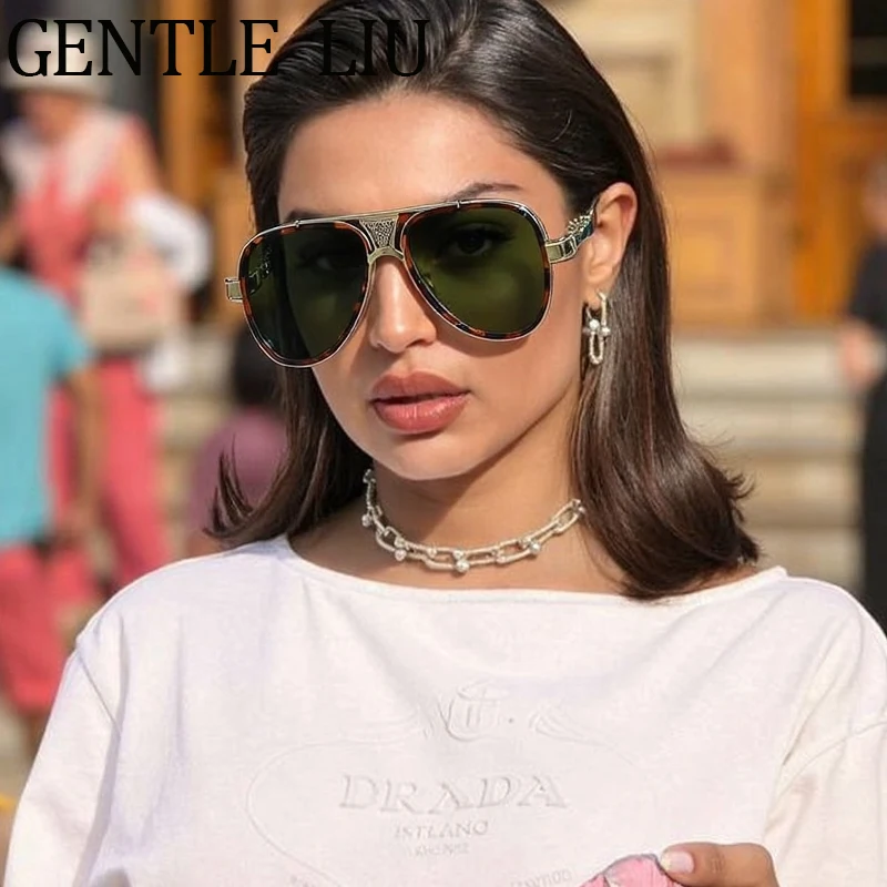 Steampunk Oval Pilot Sunglasses Women 2026 Luxury Brand Fashion Big Frame Sun Glasses For Ladies UV400 Outdoor Eyewear Shades
Steampunk Oval Pilot Sunglasses Women 2026 Luxury Brand Fashion Big Frame Sun Glasses For Ladies UV400 Outdoor Eyewear Shades