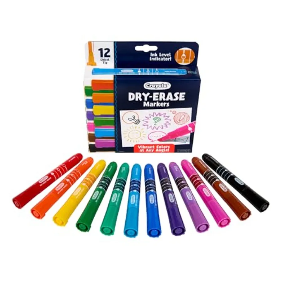 Take Note Dry Erase Markers for School 12ct Teacher Classroom Supplies, Chisel Tip Whiteboard Markers, Must Haves
Take Note Dry Erase Markers for School 12ct Teacher Classroom Supplies, Chisel Tip Whiteboard Markers, Must Haves