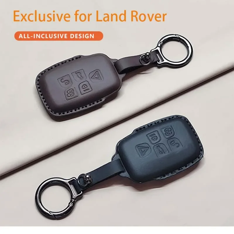Car Remote Key Case Cover for Evoque Velar Sport Discovery Freelander 2 for JAGUAR XF XJ XE F-PACE F-TYPE Leather Keychain Fob
Car Remote Key Case Cover for Evoque Velar Sport Discovery Freelander 2 for JAGUAR XF XJ XE F-PACE F-TYPE Leather Keychain Fob