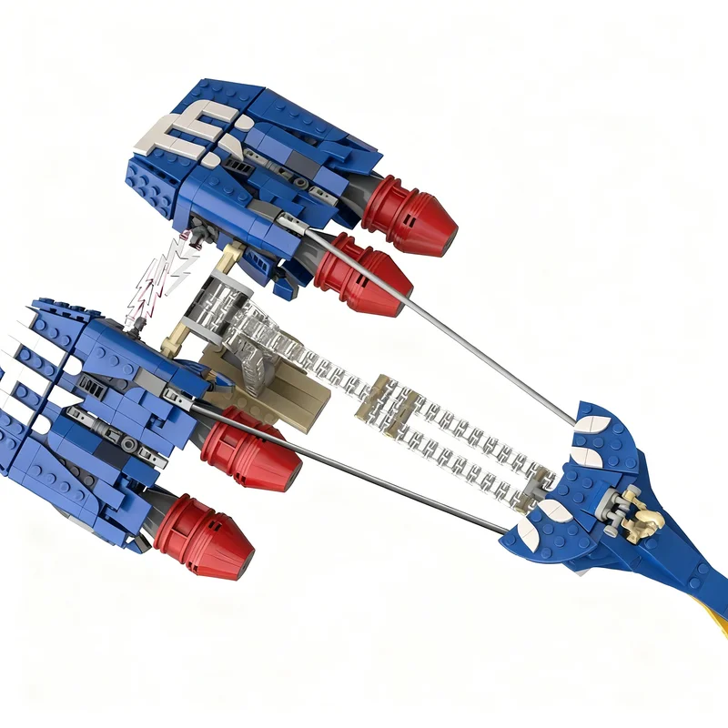 NEW 585PCS MOC Space Battle Aldar Beedo Podracer Model Collectible Display DIY Creative Building Blocks Gift Decoration Blocks
NEW 585PCS MOC Space Battle Aldar Beedo Podracer Model Collectible Display DIY Creative Building Blocks Gift Decoration Blocks