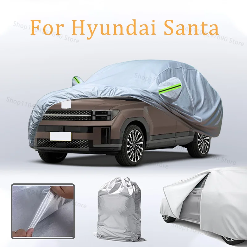 For Hyundai Santa Car Cover Car door zipper - Waterproof All Weather - Automobiles Full Exterior Covers - Sun-proof - Outdoor
For Hyundai Santa Car Cover Car door zipper - Waterproof All Weather - Automobiles Full Exterior Covers - Sun-proof - Outdoor