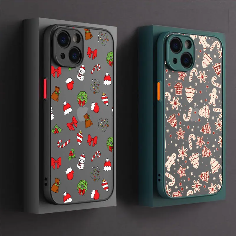 Phone Case For iPhone 13 14 15 16 17 Pro Christmas Decoration Print Cover For iPhone 17 Air 11 13 Pro Max 12 16e 16 Plus Funda
Phone Case For iPhone 13 14 15 16 17 Pro Christmas Decoration Print Cover For iPhone 17 Air 11 13 Pro Max 12 16e 16 Plus Funda