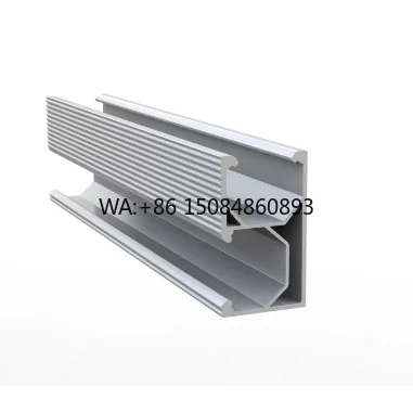 High Strength Aluminum Support Rail, anti-rust solar hardware parts, for solar panel fixing on metal and pitched roof commercial
High Strength Aluminum Support Rail, anti-rust solar hardware parts, for solar panel fixing on metal and pitched roof commercial