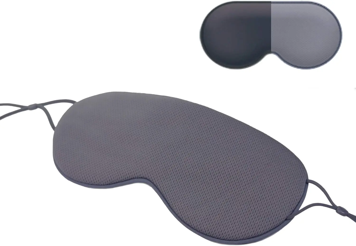 Super Soft Sleep Mask, Ice Silk & Warm Cloth Sides, Adjustable Ear Strap for Comfort, Black+Gray
Super Soft Sleep Mask, Ice Silk & Warm Cloth Sides, Adjustable Ear Strap for Comfort, Black+Gray