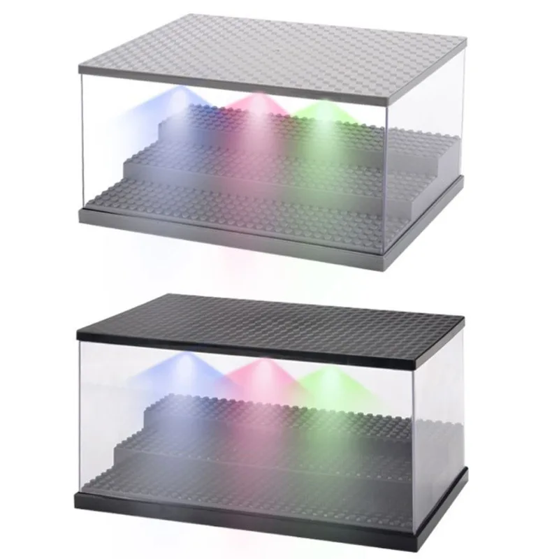 Big Acrylic Clear Display Show Case Model Building Blocks Action Figures Display Case With LED Light Bricks Toys Kids Gift
Big Acrylic Clear Display Show Case Model Building Blocks Action Figures Display Case With LED Light Bricks Toys Kids Gift