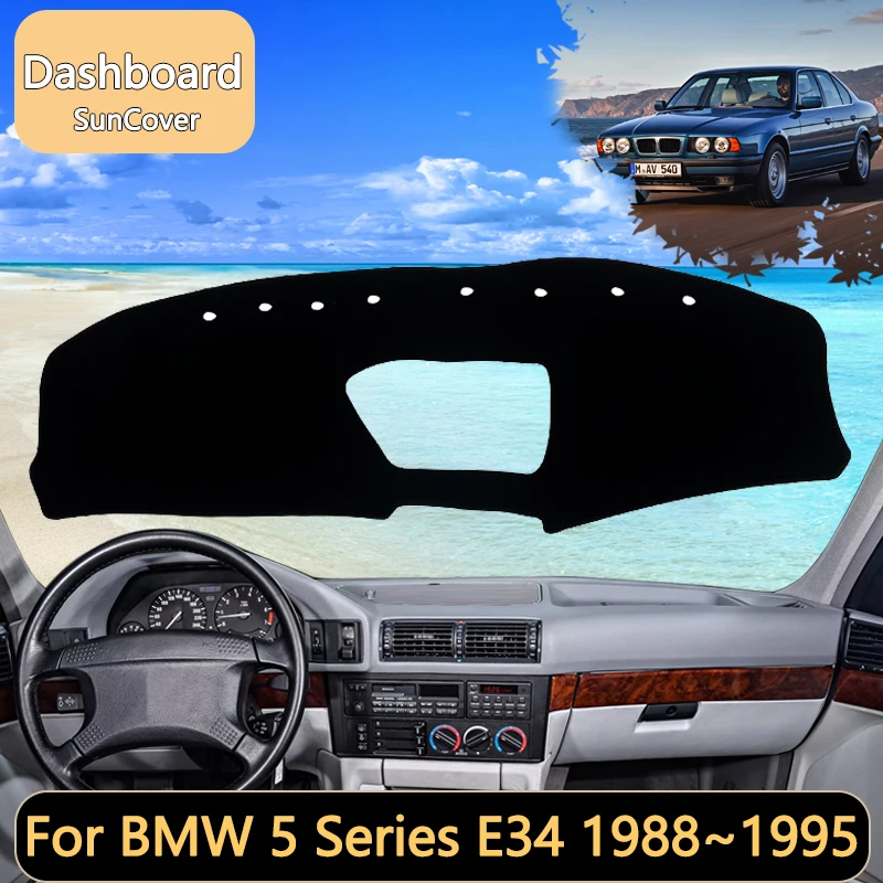 For BMW 5 Series E34 MK3 3th 3Gen 1988~1995 Car Dashboard Cover Mat Sun Shade Pads Interior Carpet Accessories Auto accessory
For BMW 5 Series E34 MK3 3th 3Gen 1988~1995 Car Dashboard Cover Mat Sun Shade Pads Interior Carpet Accessories Auto accessory