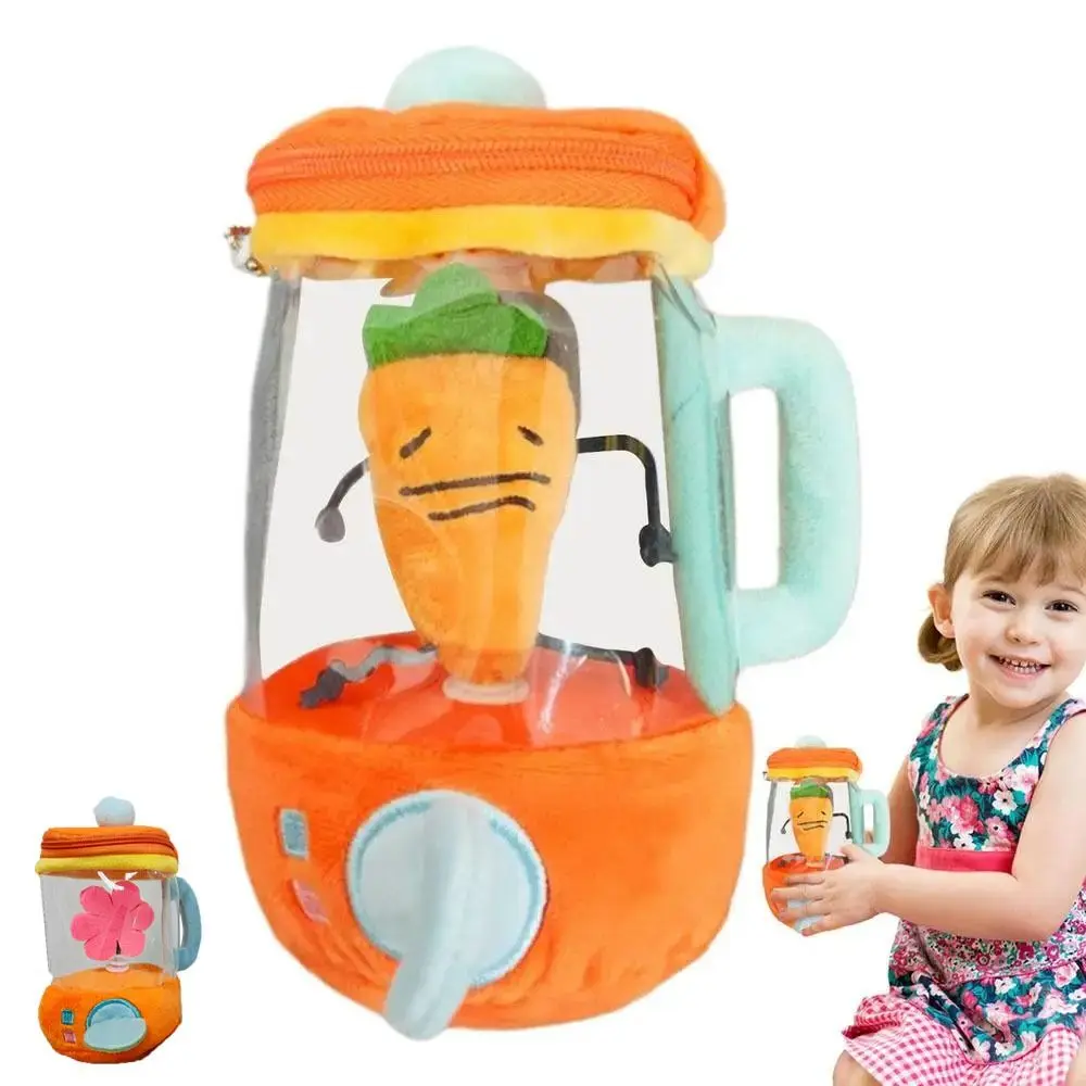 Carrot Juicer Plush Toy Carrot/Flower Blender Toy Plush Carrot Juicer Toy Drawstring Rotating Toy Children's Gifts
Carrot Juicer Plush Toy Carrot/Flower Blender Toy Plush Carrot Juicer Toy Drawstring Rotating Toy Children's Gifts