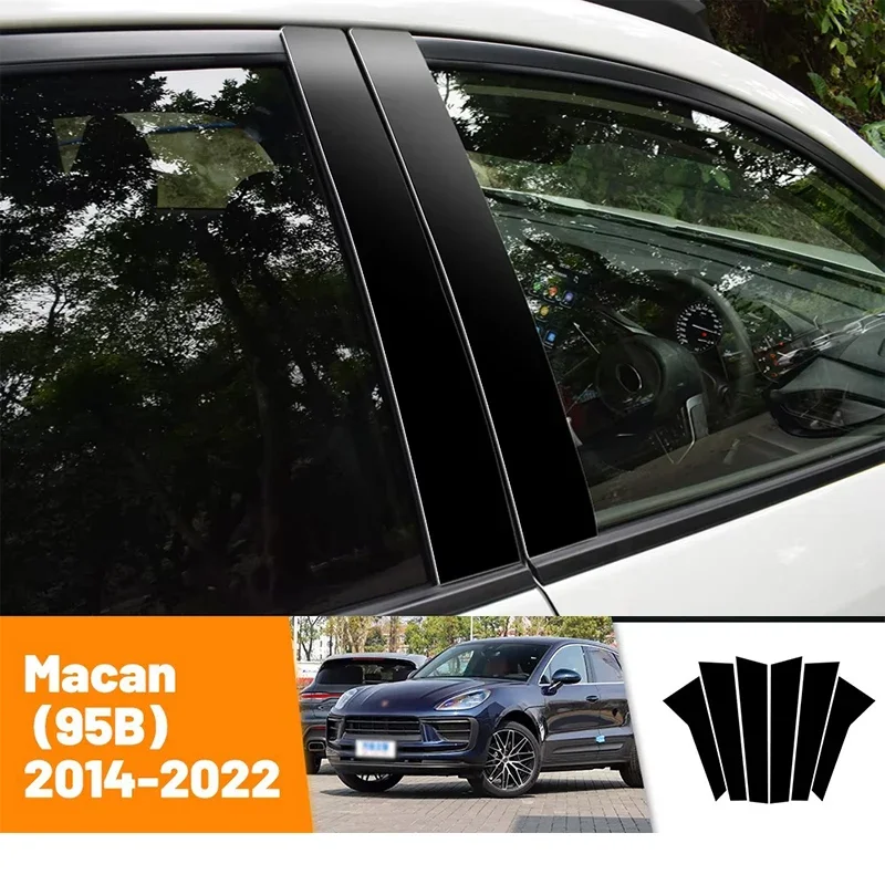 For Porsche Macan 95B 2014-2022 2015 2016 2017 2018 Black Carbon Fiber Doors and Windows B C Pillars Column Decorative Stickers
For Porsche Macan 95B 2014-2022 2015 2016 2017 2018 Black Carbon Fiber Doors and Windows B C Pillars Column Decorative Stickers