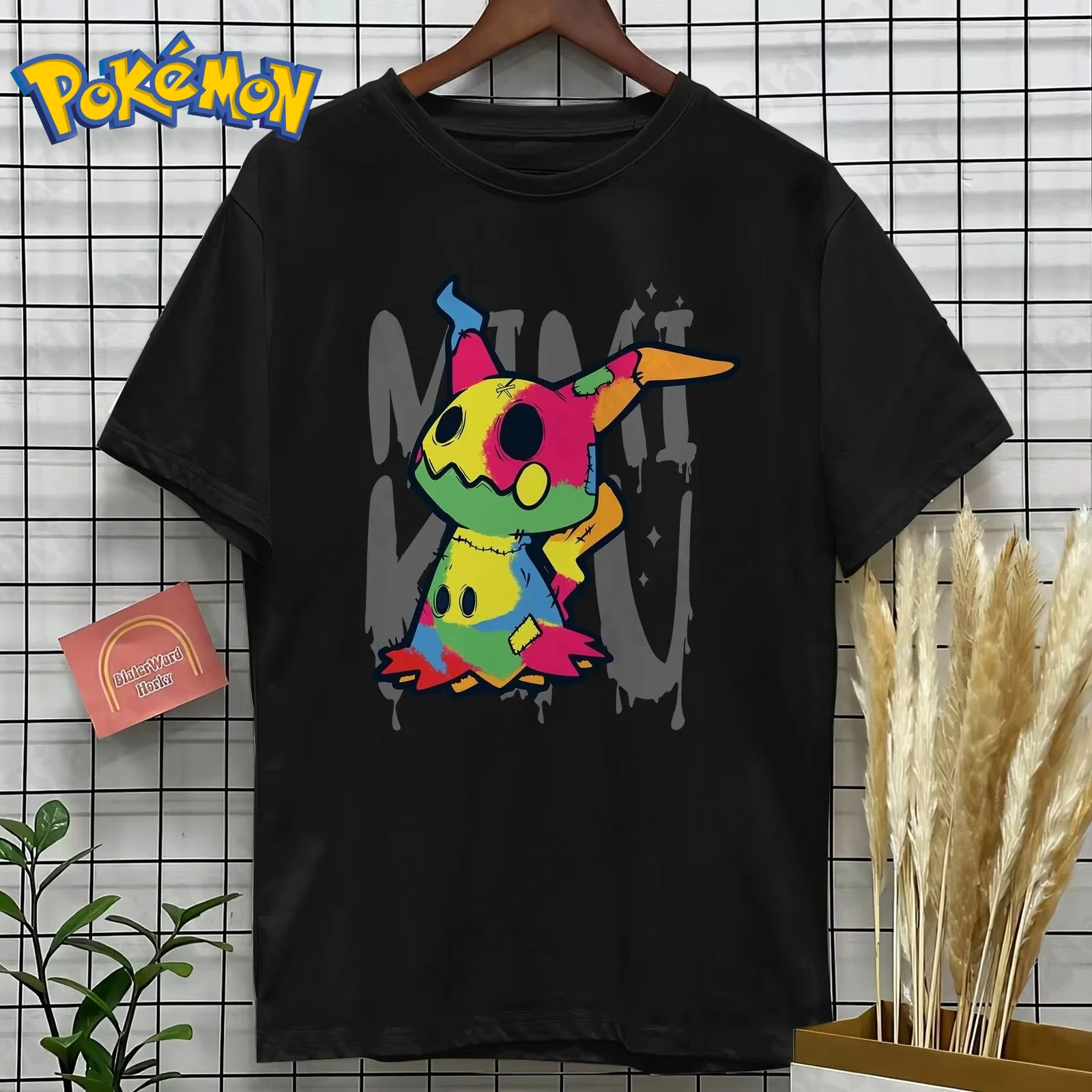 Pokémon Pocket Game Mimikyu Cartoon Printed T-Shirt Men's and Women's Summer New Harajuku Loose Casual Versatile Short Sleeve
Pokémon Pocket Game Mimikyu Cartoon Printed T-Shirt Men's and Women's Summer New Harajuku Loose Casual Versatile Short Sleeve
