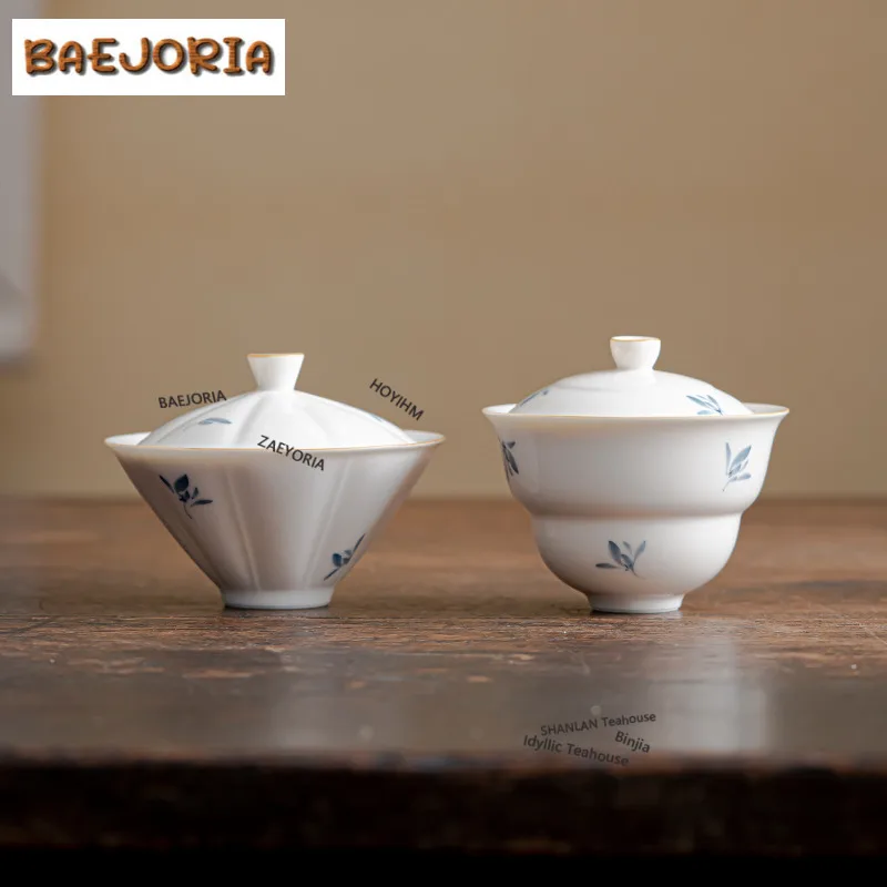 150ml Hand-painted Phalaenopsis Orchid Gaiwan Retro Tea Tureen Tea Bowl With Lid Kit Tea Maker Cover Bowl Drinkware Decoration
150ml Hand-painted Phalaenopsis Orchid Gaiwan Retro Tea Tureen Tea Bowl With Lid Kit Tea Maker Cover Bowl Drinkware Decoration