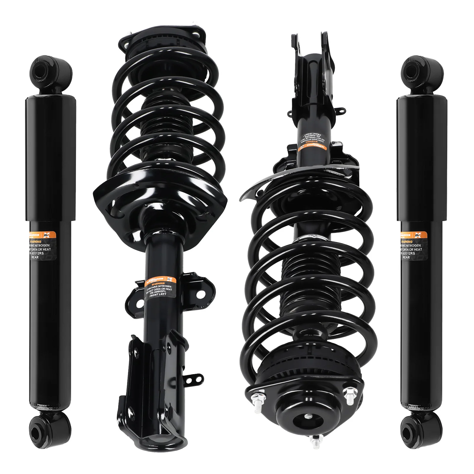 MaXpeedingrods Brand New Front + Rear Shock Strut Suspension Parts for Chrysler Town & Country for Dodge Grand Caravan 2011-2018
MaXpeedingrods Brand New Front + Rear Shock Strut Suspension Parts for Chrysler Town & Country for Dodge Grand Caravan 2011-2018