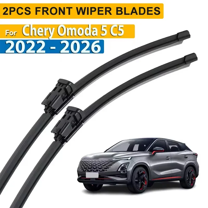 Wiper LHD Front Wiper Blades For Chery Omoda 5 C5 2022 - 2026 Windshield Windscreen Window Car Rain Brushes 26"+18"
Wiper LHD Front Wiper Blades For Chery Omoda 5 C5 2022 - 2026 Windshield Windscreen Window Car Rain Brushes 26"+18"