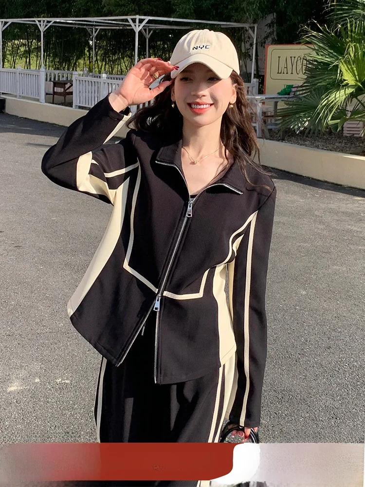 plus Size Women's Casual Sporty Style Two-Piece Set Slimming Concealing Spring Design Comfortable Loose Fit High Waist
plus Size Women's Casual Sporty Style Two-Piece Set Slimming Concealing Spring Design Comfortable Loose Fit High Waist