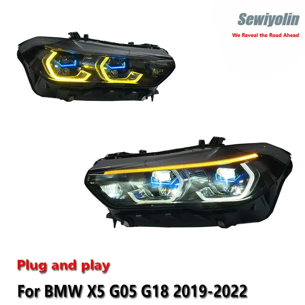 Светодиодные фары для BMW X5 G05 G18 2019-2022: противотуманные фары, ДХО, стоп-сигналы, указатели поворота, подключение Plug and Play
Светодиодные фары для BMW X5 G05 G18 2019-2022: противотуманные фары, ДХО, стоп-сигналы, указатели поворота, подключение Plug and Play