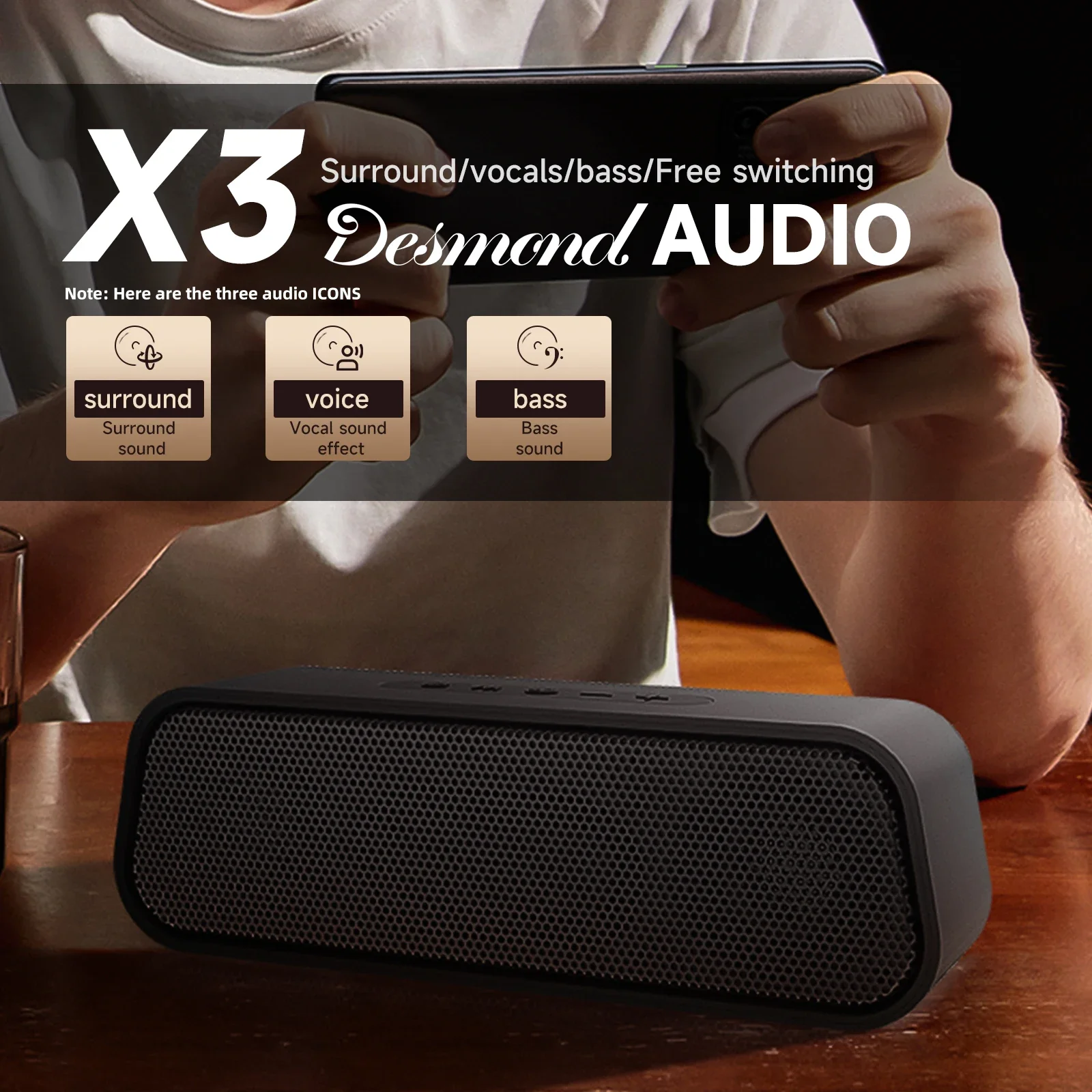 Мощные Bluetooth-колонки Caixa De Som, 2-канальный стереозвук, портативная звуковая колонка с FM TWS, уличный бас-сабвуфер, USB
Мощные Bluetooth-колонки Caixa De Som, 2-канальный стереозвук, портативная звуковая колонка с FM TWS, уличный бас-сабвуфер, USB