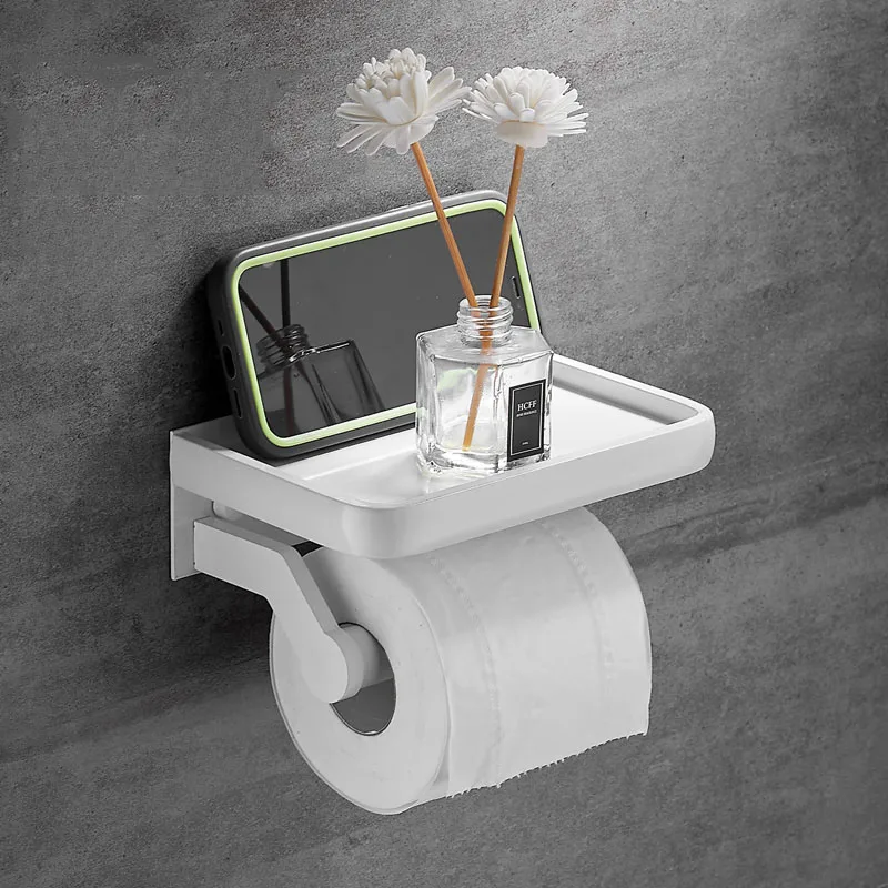 White Bathroom Paper Towel Holder Aluminum Paper Plane Toilet Paper Rack Mobile Phone Holder Wall-mounted Bathroom Shelf Black
White Bathroom Paper Towel Holder Aluminum Paper Plane Toilet Paper Rack Mobile Phone Holder Wall-mounted Bathroom Shelf Black