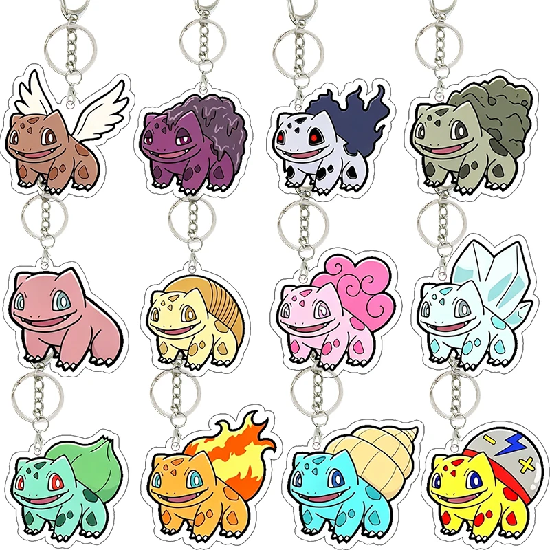 Pocket Monsters Bulbasaur Bulbaizard Acrylic Hot Style Keychain School Bag Pendant Affordable Versatile Decoration Birthday Gift
Pocket Monsters Bulbasaur Bulbaizard Acrylic Hot Style Keychain School Bag Pendant Affordable Versatile Decoration Birthday Gift