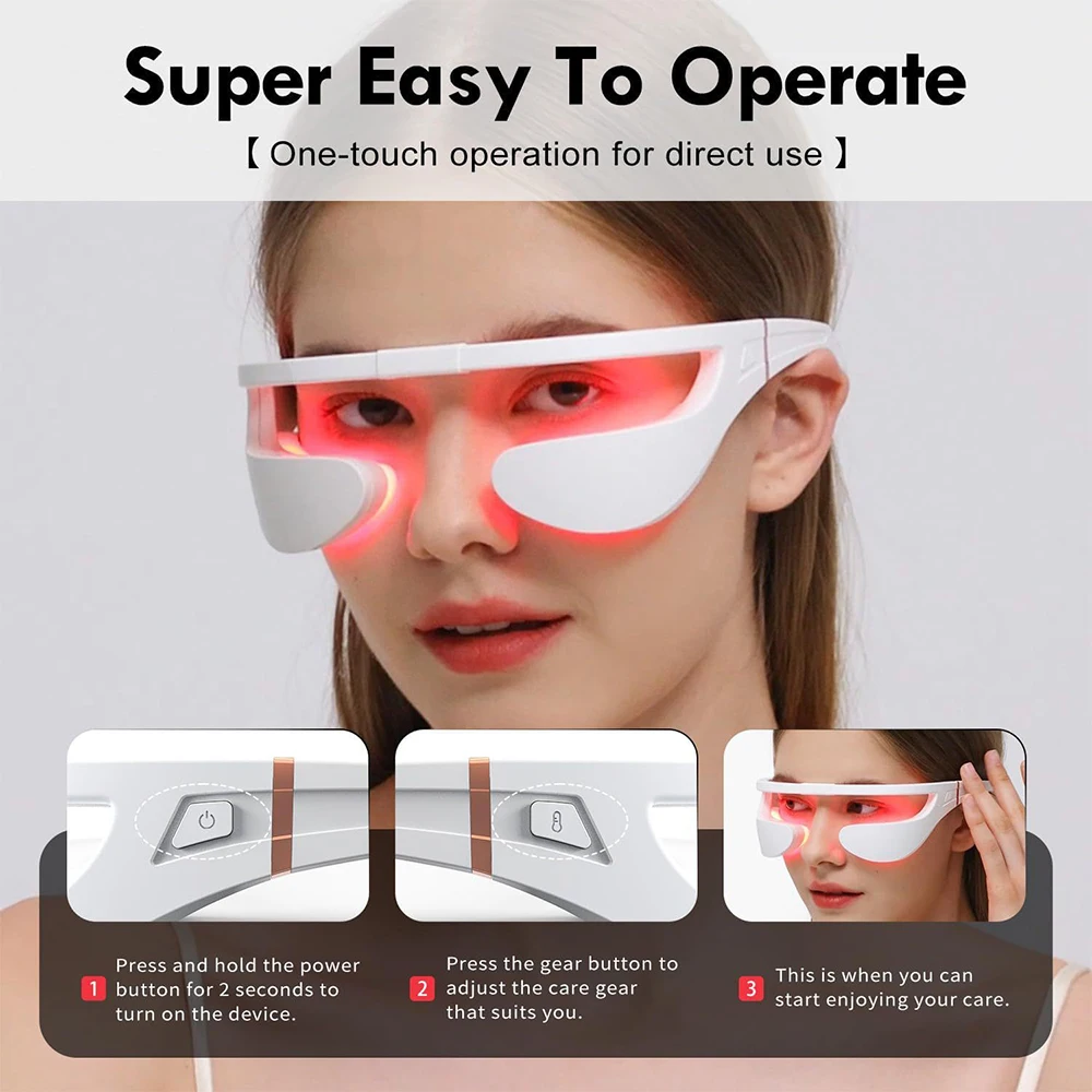 EMS Microcurrent Eye Massager Lifting Firming Eye Beauty Tool Red Light Eye Massage Remove Eye Wrinkle Dark Relieve Fatigue
EMS Microcurrent Eye Massager Lifting Firming Eye Beauty Tool Red Light Eye Massage Remove Eye Wrinkle Dark Relieve Fatigue