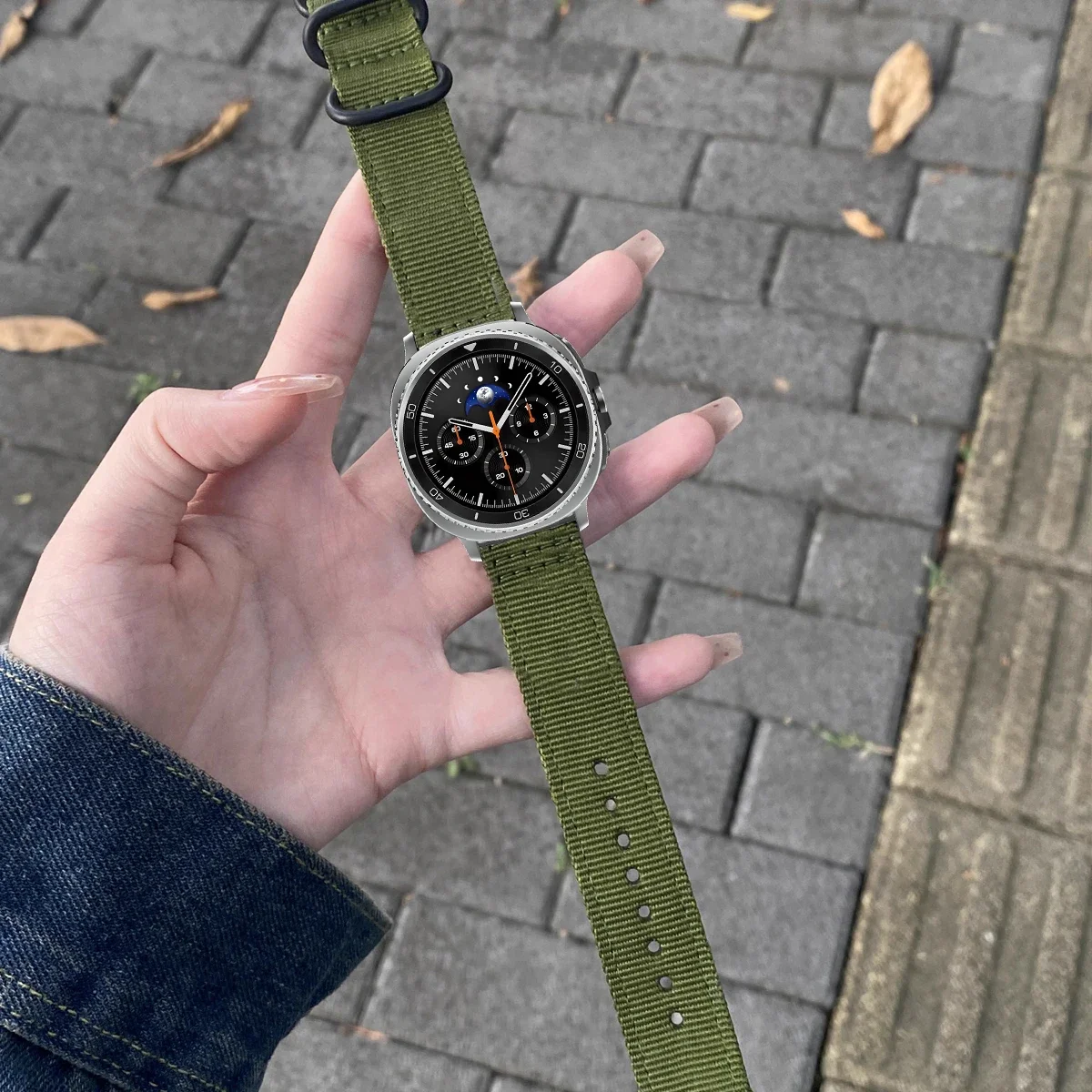 Нейлоновый ремешок для Samsung Galaxy Watch 8 40, 44 мм/классический 46 мм, регулируемый браслет Canva, ремешок для часов Galaxy Ultra2025, аксессуары
Нейлоновый ремешок для Samsung Galaxy Watch 8 40, 44 мм/классический 46 мм, регулируемый браслет Canva, ремешок для часов Galaxy Ultra2025, аксессуары