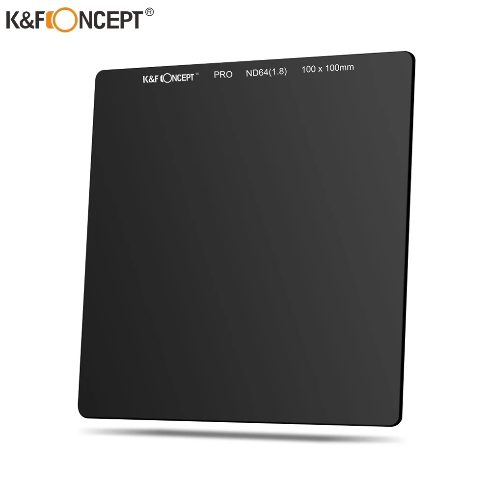 K&F Concept 100x100mm 6 Stops Square Filter ND64 Ultra Slim HD 28 Multi-Layer Coatings Neutral Density Camera Lens ND Filter
K&F Concept 100x100mm 6 Stops Square Filter ND64 Ultra Slim HD 28 Multi-Layer Coatings Neutral Density Camera Lens ND Filter