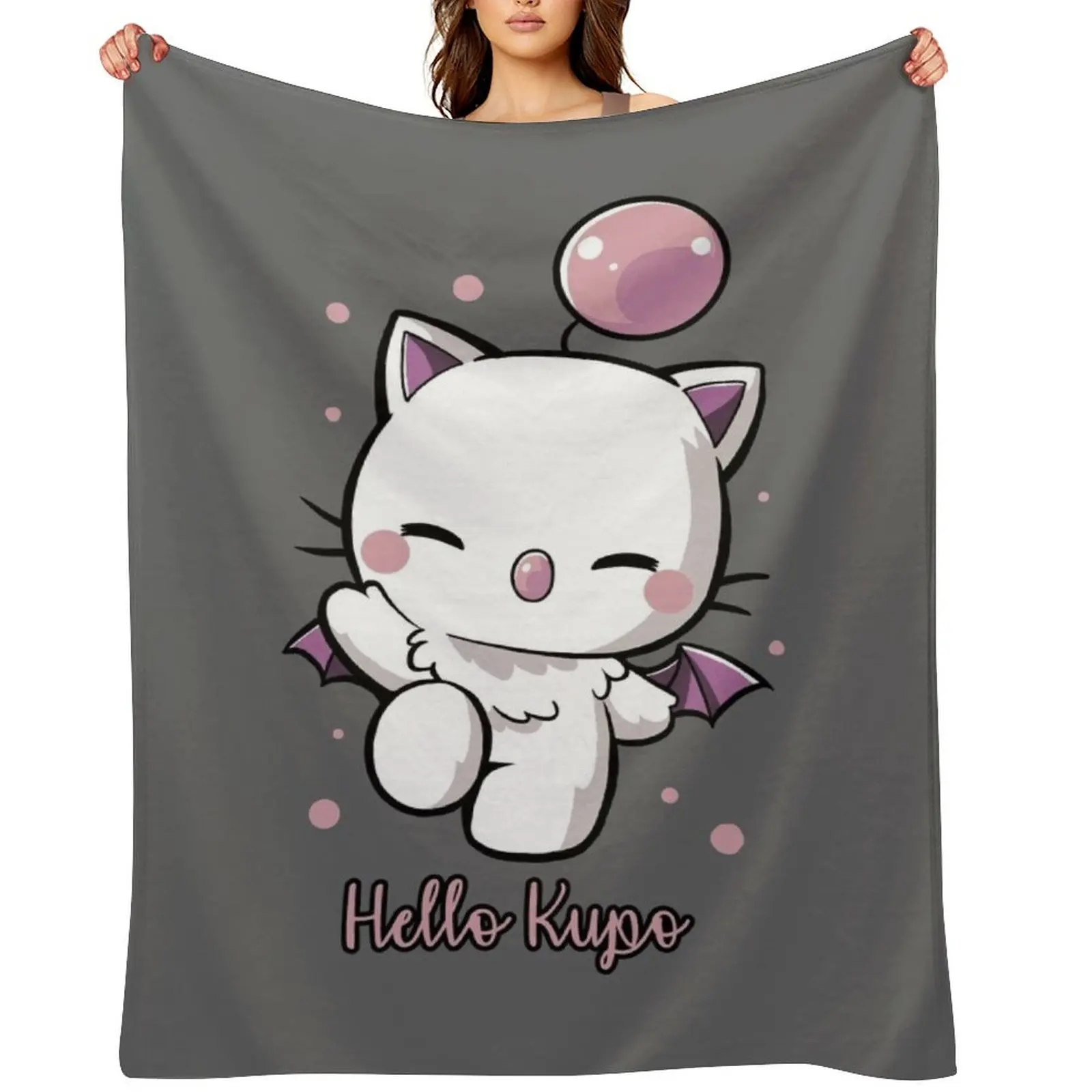 Hello Kupo Throw Blanket Soft Beds Designers decorative Flannels Blankets
Hello Kupo Throw Blanket Soft Beds Designers decorative Flannels Blankets