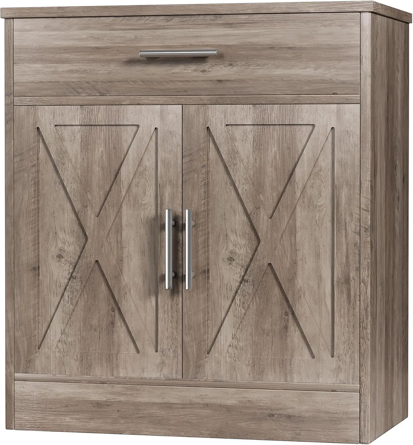 Modern Farmhouse Storage Cabinet with Doors, Drawers, and Shelves for Kitchen, Living Room, Bathroom - Ash Grey
Modern Farmhouse Storage Cabinet with Doors, Drawers, and Shelves for Kitchen, Living Room, Bathroom - Ash Grey