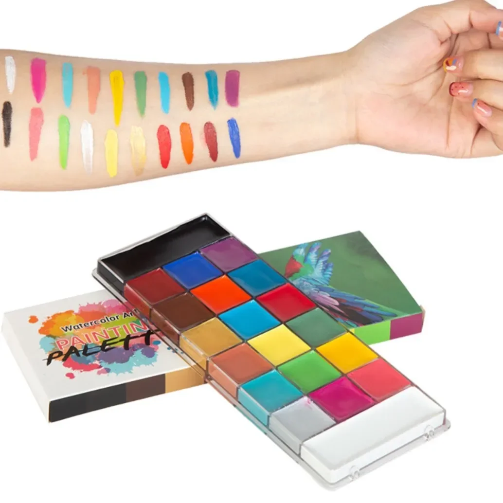 face make up OIL SAFE kids face body paint Party Fancy Body Art Make up Beauty MakeupTool kit wholesale pintura corporal
face make up OIL SAFE kids face body paint Party Fancy Body Art Make up Beauty MakeupTool kit wholesale pintura corporal