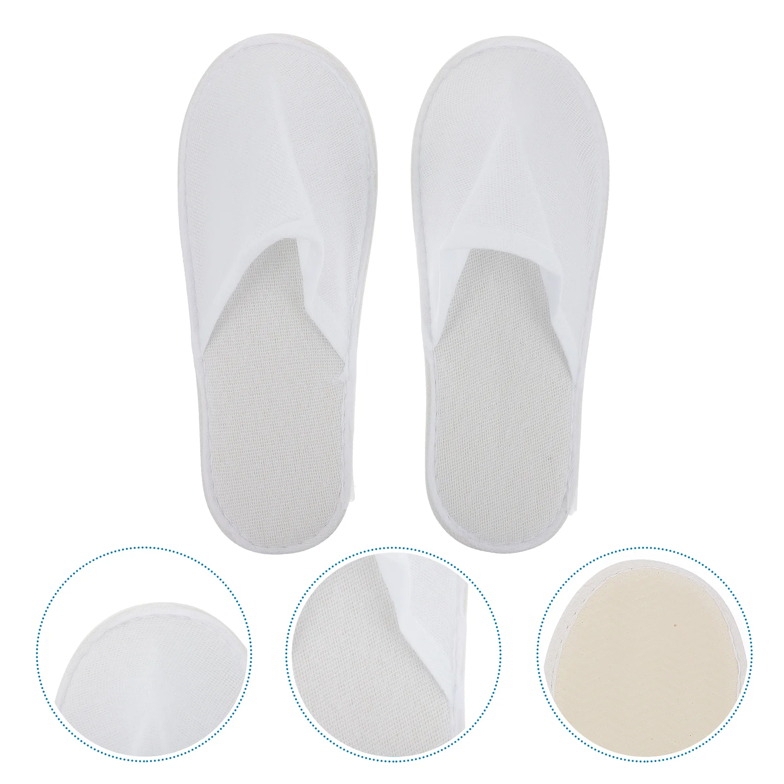20 Pairs Indoor Slippers Disposable Living Room Shoes Home Guest Pedicure Hotel White Travel
20 Pairs Indoor Slippers Disposable Living Room Shoes Home Guest Pedicure Hotel White Travel