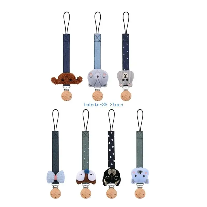 Y4UD Multipurpose Pacifier Clip Chain for Infants Attach to Burp Clothing Natural and Soft Cotton Teether Lanyard
Y4UD Multipurpose Pacifier Clip Chain for Infants Attach to Burp Clothing Natural and Soft Cotton Teether Lanyard