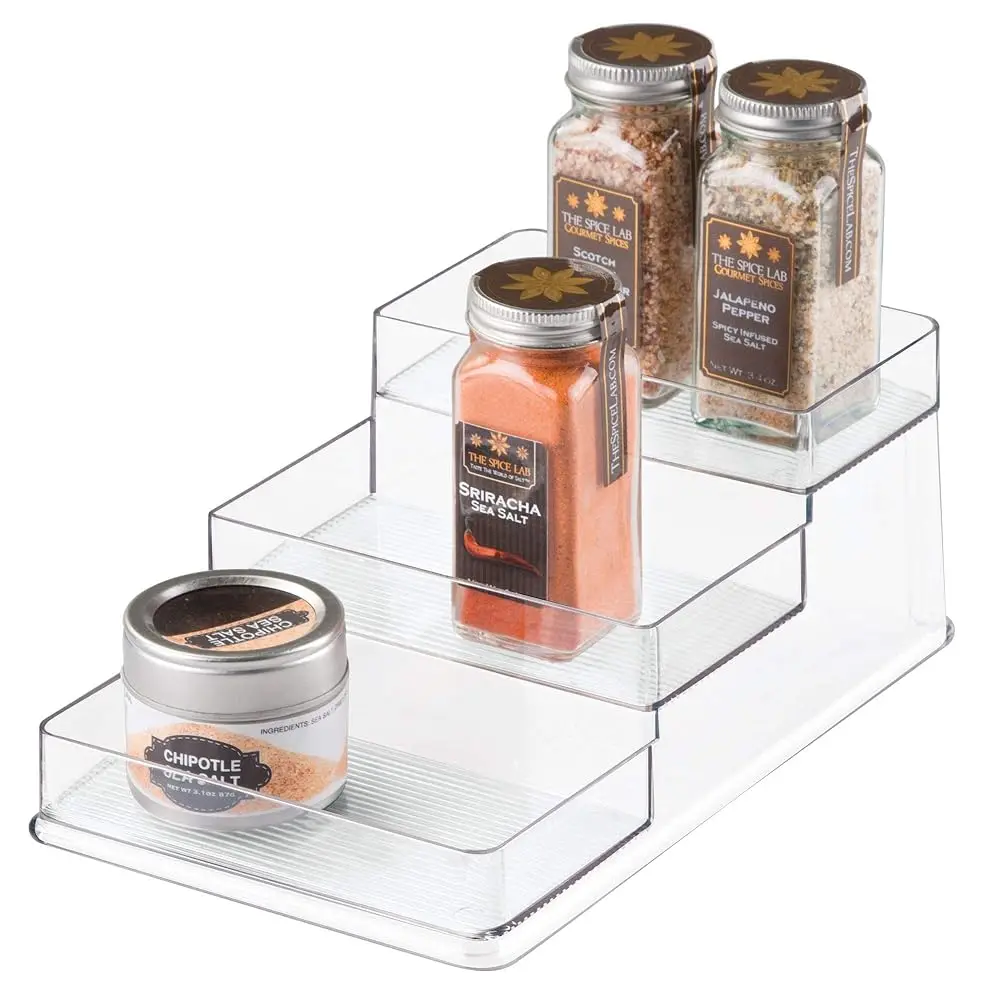 Idesign Plastic 3-Tier Stadium Spice Ra Organizer For Kitchen, Fridge, Freezer, Pantry And Cabinet Organization, The Linus
Idesign Plastic 3-Tier Stadium Spice Ra Organizer For Kitchen, Fridge, Freezer, Pantry And Cabinet Organization, The Linus