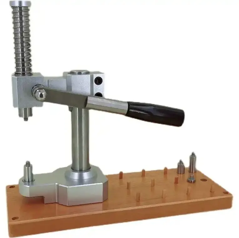 Professional watch back cover closing tool wooden base plate watchmaker special maintenance tool
Professional watch back cover closing tool wooden base plate watchmaker special maintenance tool