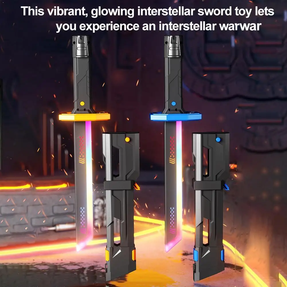 Rainbow Lightsaber Toy 7 Colors Flowing Light Sword Cool Lights And Sound Effect Children's Gift Boy Toy
Rainbow Lightsaber Toy 7 Colors Flowing Light Sword Cool Lights And Sound Effect Children's Gift Boy Toy
