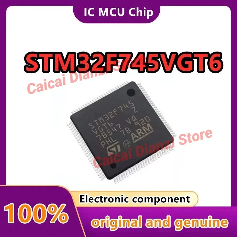 STM32F745VGT6 LQFP-100 ARM microcontroller MCU IC chip Electronic components New original
STM32F745VGT6 LQFP-100 ARM microcontroller MCU IC chip Electronic components New original