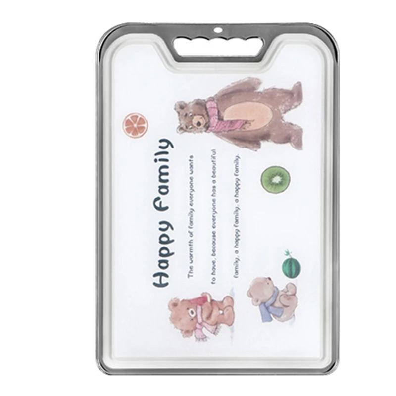 304 Stainless Steel Chopping Board Kitchen Dual-Purpose Double-Sided Fruit Chopping Board Bone Chopping Board
304 Stainless Steel Chopping Board Kitchen Dual-Purpose Double-Sided Fruit Chopping Board Bone Chopping Board