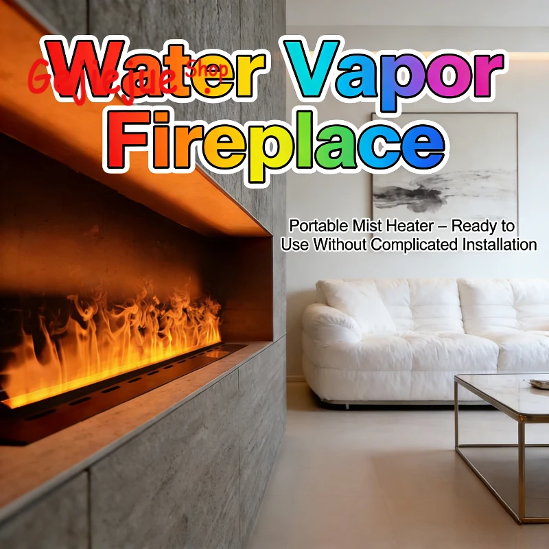 Умный дом 3D распылительный камин, сейф, без пламени, светодиодный цветной пламя, ЭКО, электрический камин с водяными парами, камин для костра
Умный дом 3D распылительный камин, сейф, без пламени, светодиодный цветной пламя, ЭКО, электрический камин с водяными парами, камин для костра