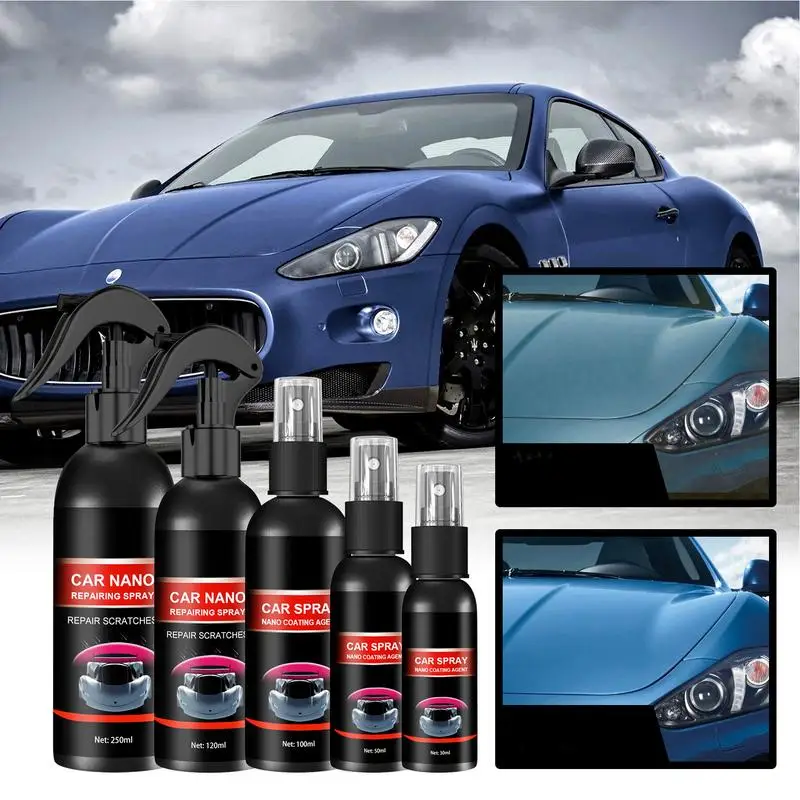 Car Scratch Repair Nano Coating Spray Auto Polish Paint Restore Water Spot Scratch Removal Dust Proof Maintenance Glazing Liquid
Car Scratch Repair Nano Coating Spray Auto Polish Paint Restore Water Spot Scratch Removal Dust Proof Maintenance Glazing Liquid