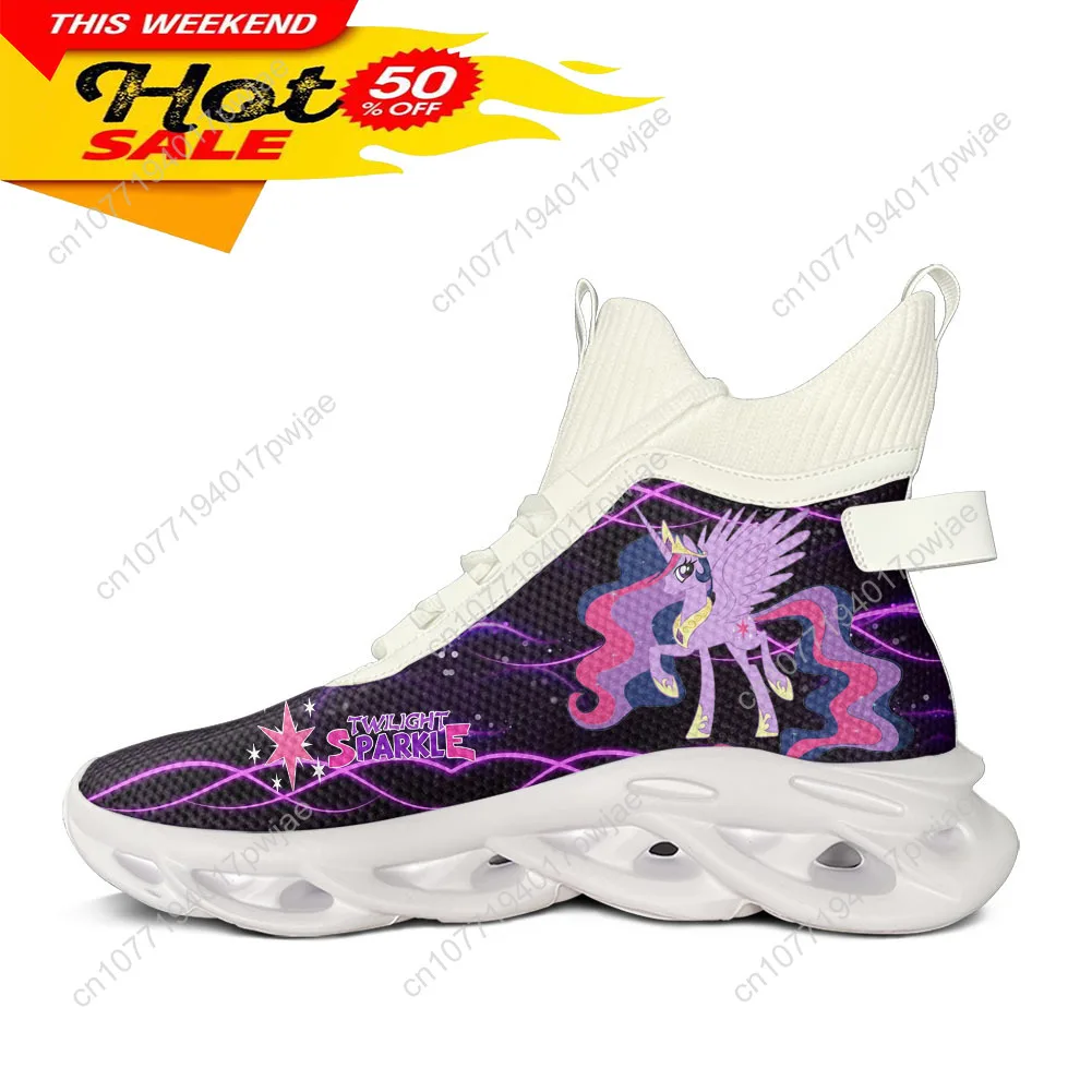 My Little Pony Twilight Sparkle High Top Flats Sneakers Hip hop Singer Running Light Casual Custom Shoes
My Little Pony Twilight Sparkle High Top Flats Sneakers Hip hop Singer Running Light Casual Custom Shoes