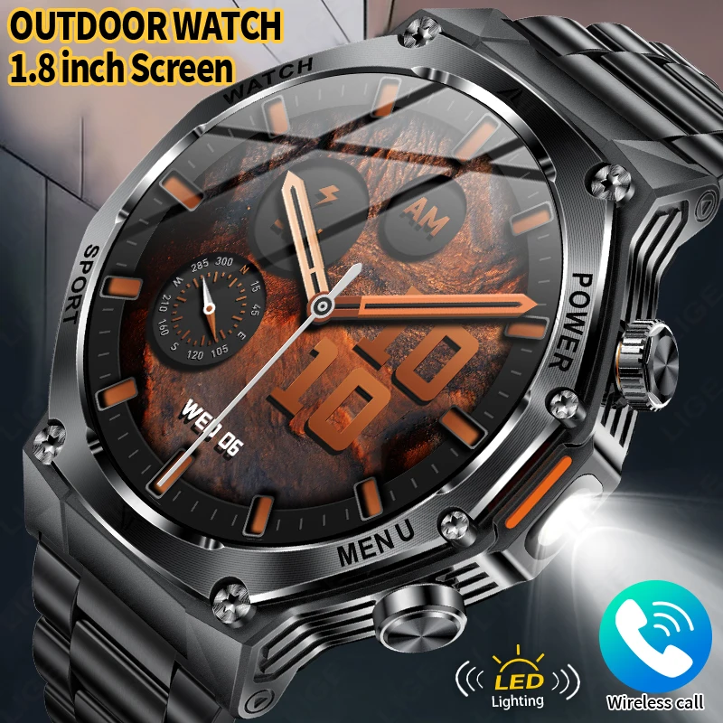 LIGE Smart Watch Bluetooth Calling with 800mAh Large Battery Heart Rate Monitoring Health Smartwatch Compatible with Android iOS
LIGE Smart Watch Bluetooth Calling with 800mAh Large Battery Heart Rate Monitoring Health Smartwatch Compatible with Android iOS