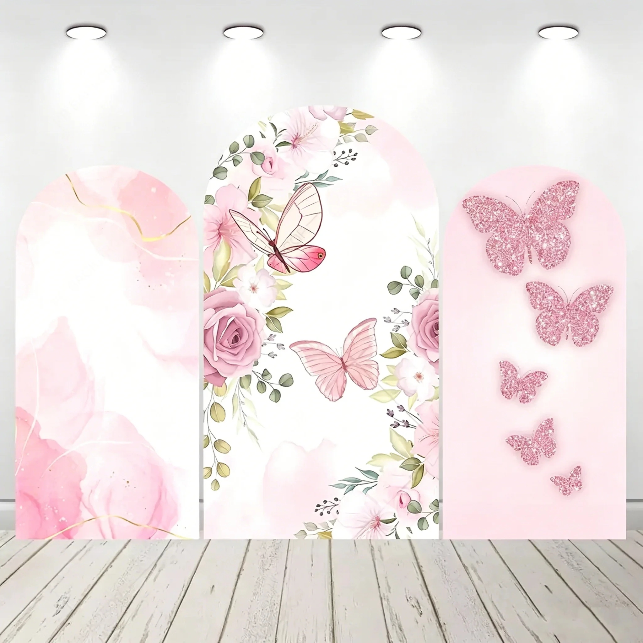 LS Custom 2-Sided Pink Stripes Butterfly Sweet Girls Birthday Party Baby Shower Covers Chiara Arch Decor Backdrop Photo
LS Custom 2-Sided Pink Stripes Butterfly Sweet Girls Birthday Party Baby Shower Covers Chiara Arch Decor Backdrop Photo