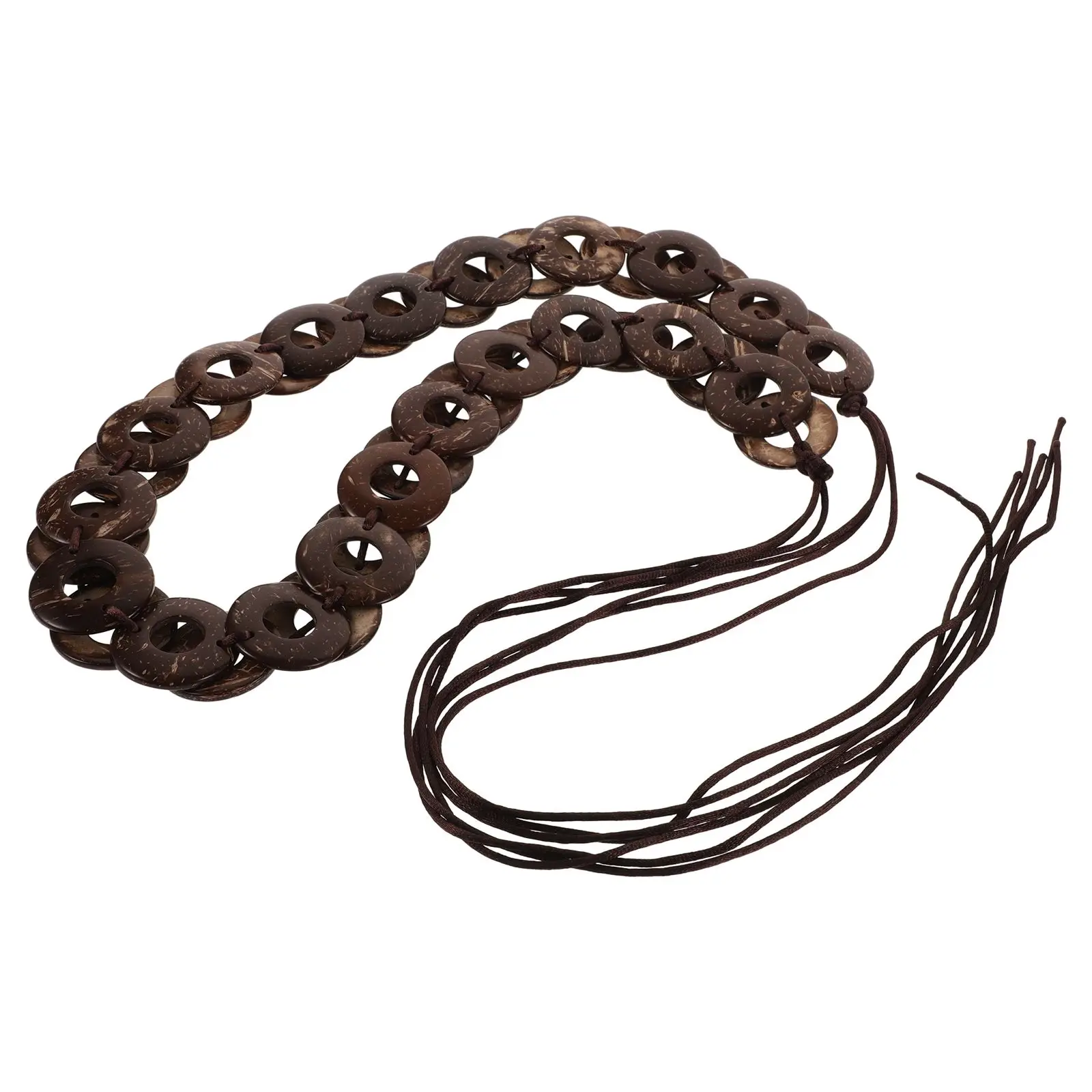 Coconut Shell Woven Belt Women Adjustable Waist Belts for Dress Brown Vintage Handmade Retro Style Pant Waistband
Coconut Shell Woven Belt Women Adjustable Waist Belts for Dress Brown Vintage Handmade Retro Style Pant Waistband
