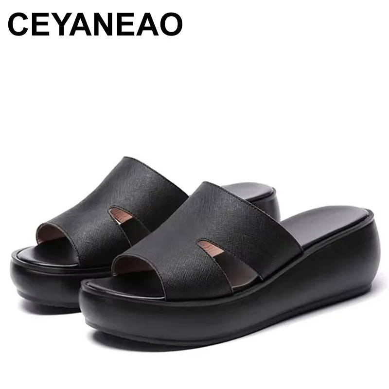 2025 Summer slippers with genuine leather soles Women's summer slippers women's sandal slippers high heel soles
2025 Summer slippers with genuine leather soles Women's summer slippers women's sandal slippers high heel soles